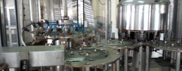 Dây chuyền chiết rót nước 4 trong 1