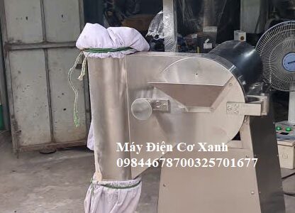 MÁY NGHIỀN BỘT GỪNG LÀM TRÀ TÚI LỌC – ĐIỆN CƠ XANH