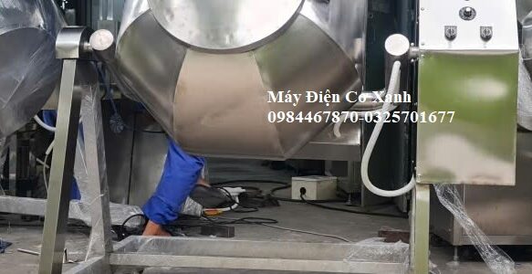 Máy trộn tẩm ướp bột màu