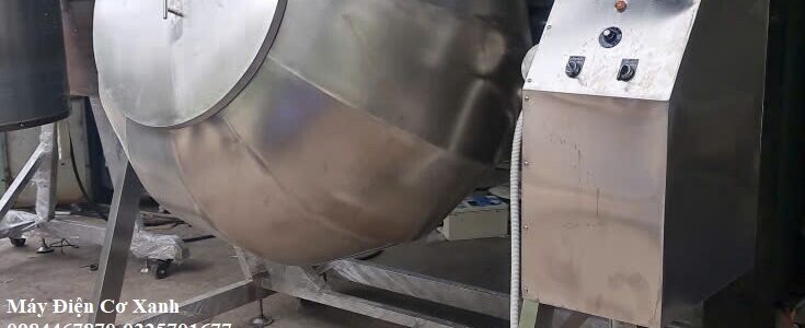 MÁY TRỘN TẨM ƯỚP GIA VỊ CHO KHOAI SẤY – ĐIỆN CƠ XANH
