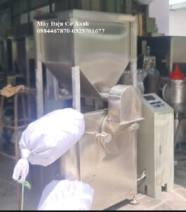 Máy nghiền mịn bột gạo tự động
