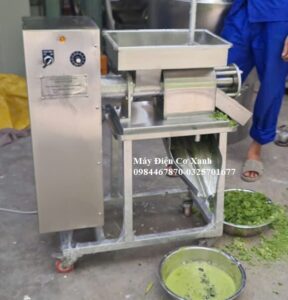 Máy vắt nước cốt lá dứa nguyên chất
