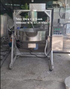 Chảo xào tẩm ướp gia vị cho hạt đậu phộng tự động