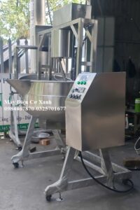 Chảo xào tẩm ướp gia vị cho hạt đậu phộng