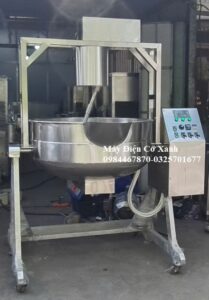 Chảo xào bột bánh da lợn tự động cánh khuấy lệch tâm