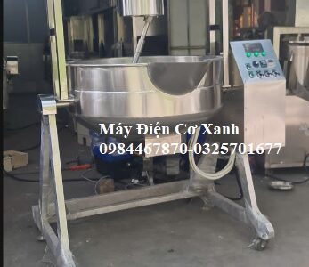 Chảo nấu nhân bánh tự động cánh khuấy lệch tâm