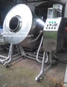 Máy rang đậu phộng hà lan