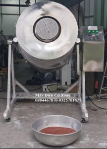 Máy rang sấy đậu phộng hà lan