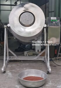 Máy rang gạo thính tự động