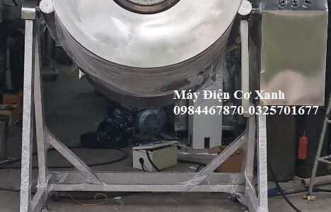 Máy rang gạo thính tự động