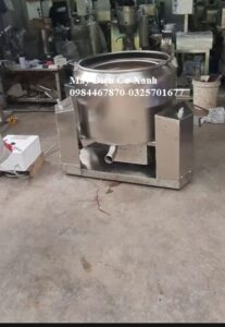 Máy ly tâm tách nước làm ráo lá dứa