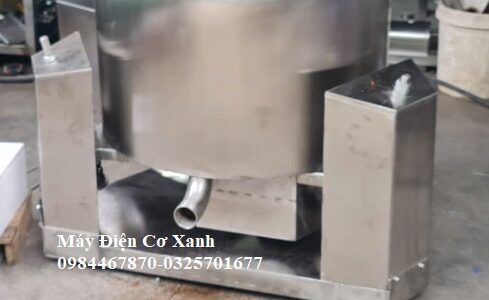 Máy ly tâm củ hành trước khi chiên