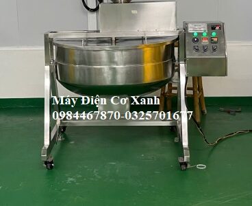 CHẢO NẤU CÁNH KHUẤY ĐỒNG TÂM ĐIỆN CƠ XANH