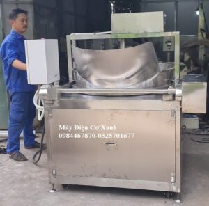 Máy chiên cơm cháy gạo lứt tự động