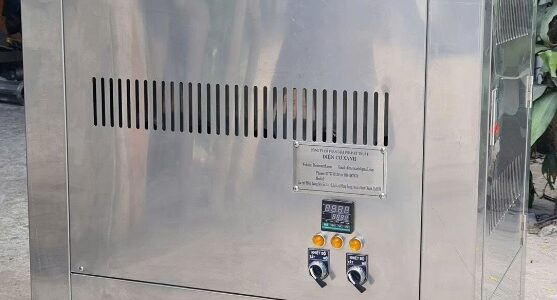 Máy chiên cơ cháy tách cặn