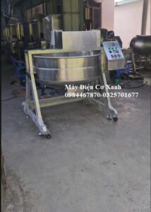 Chảo nấu mật hoa dừa cánh khuấy đồng tâm tự động