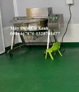 Chảo nấu mật hoa dừa cánh khuất đồng tâm tự động