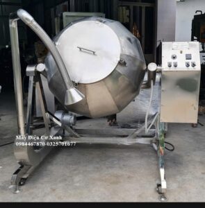 Máy trộn tẩm ướp gia vị cho thực phẩm có thổi gió nhiệt