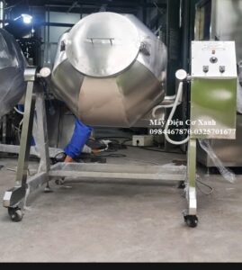 Máy trộn tẩm ướp hạt, bao bột hạt