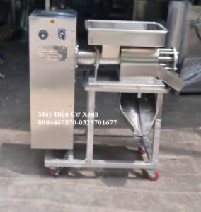 Máy ép trục vít vắt nước cốt tắc, chanh nguyên chất