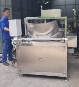 MÁY CHIÊN TỰ ĐỘNG KHUẤY, GIẢI PHÁP CHIÊN NHANH TIẾT KIỆM DẦU
