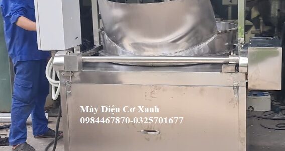 MÁY CHIÊN KHOAI TÂY, KHOAI MỠ, ĐẬU BẮP, ĐẬU QUE, PHI HÀNH TỎI HOẶC NẤU SỐT GIA VỊ