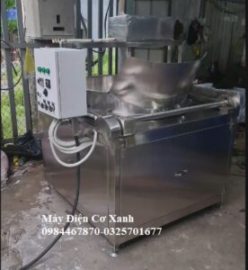 MÁY CHIÊN GẠO LỨC, CHIÊN NHÚNG CÁNH KHUẤY TỰ ĐỘNG