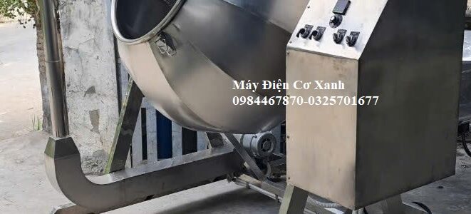 MÁY TRỘN LỒNG QUAY CÓ LẮP BỘ THỔI GIÓ NHIỆT