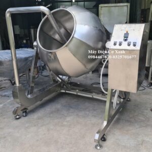 MÁY TRỘN THỰC PHẨM LỒNG QUAY CÓ CHỨC NĂNG SẤY THỔI NHIỆT BẰNG HƠI NÓNG