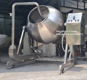 MÁY TRỘN CÓ THỔI GIÓ NHIỆT CHO THỰC PHẨM, TẨM TRỘN GIA VỊ CÔNG NGHIỆP