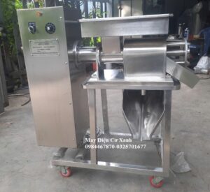 MÁY ÉP NƯỚC CỐT CỦ NGHỆ TƯƠI LÀM TINH BỘT NGHỆ ĐIỆN CƠ XANH