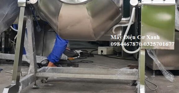 MÁY ĐẢO TRỘN BỘT GIA VỊ CÔNG NGHIỆP