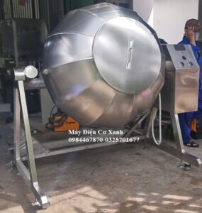 MÁY PHỦ BỘT GIA VỊ CHO HẠT ĐIỀU